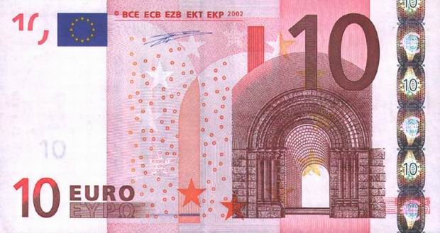 Ten Euro - European Union banknote - 10 Euro