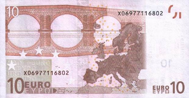 10 Euro - European Union paper money - Ten Euro bill